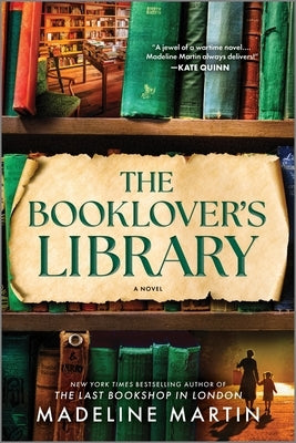 Paperback of The Booklover's Library by Hanover Square Press showing colorful book cover with literary illustrations.