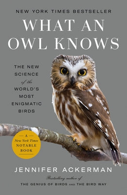 Paperback of "What an Owl Knows" by Penguin Books, featuring an illustration of an owl on the cover.