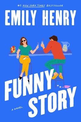 Paperback of Funny Story novel by Berkley Books with colorful cover art featuring humorous illustrations.