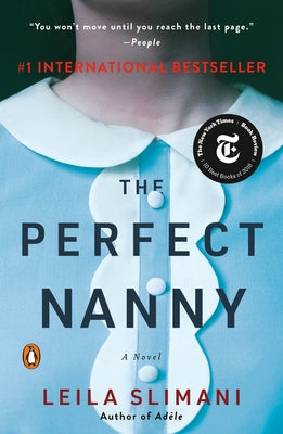 Paperback of The Perfect Nanny by Penguin Books featuring a book cover with dark and light design elements.