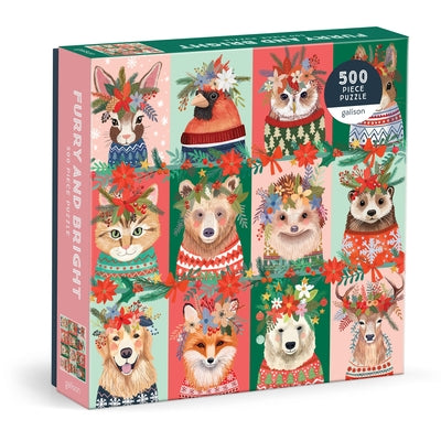 Furry and Bright 500 Piece Puzzle Other Galison