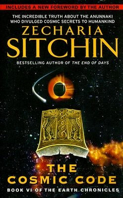 Mass market paperback of The Cosmic Code by Harper, featuring a cosmic-themed cover with celestial imagery.