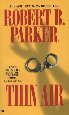 Cover of the mass market paperback "Thin Air" by G.P. Putnam's Sons featuring abstract mountain imagery and bold title text.