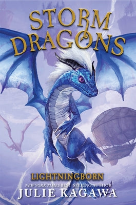 Paperback of Lightningborn: Storm Dragons Book 1 by Disney Hyperion, featuring a fantasy dragon-themed cover illustration.