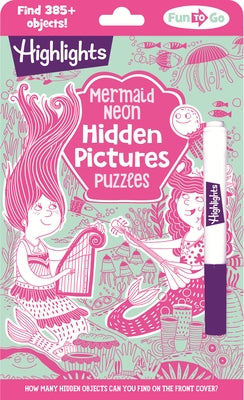 Mermaid Neon Hidden Pictures Puzzles Paperback Highlights Press