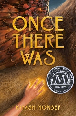 Paperback copy of "Once There Was" by Simon & Schuster Books for Young Readers, showing the front cover with colorful illustrations.
