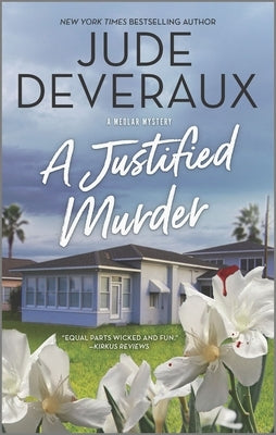 Mass market paperback of "A Justified Murder" by Mira Books, featuring the book cover with title and author details.