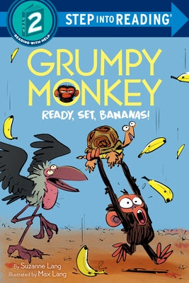 Paperback of "Grumpy Monkey Ready, Set, Bananas!" by Random House Books for Young Readers featuring colorful cover illustration.