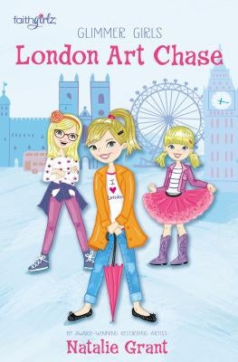 London Art Chase paperback by Zonderkidz, featuring colorful illustrated cover with children exploring a vibrant city scene.