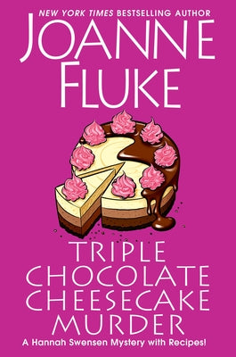 Mass market paperback of "Triple Chocolate Cheesecake Murder" by Kensington Publishing, showing the book cover with title and author.