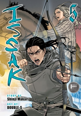 Paperback Issak Omnibus 5 (Vol. 9-10) by Kodansha Comics, featuring colorful manga cover art with characters and title text.