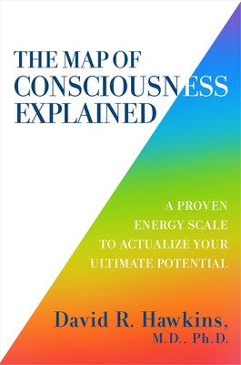 Paperback of The Map of Consciousness Explained by Hay House LLC showing the front cover with title and author details.