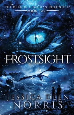 Frostsight paperback book by St. Lucy Press with a cover featuring a winter landscape and icy blue tones.