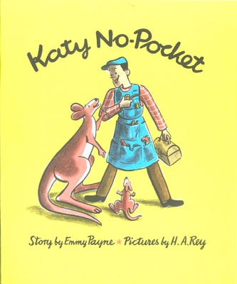 Paperback copy of "Katy No-Pocket" by Clarion Books, featuring a colorful illustration on the cover.
