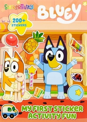Bluey: Stickertivity: My First Sticker Activity Fun Paperback Studio Fun International