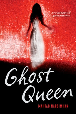 Paperback of "Ghost Queen" by Orca Book Publishers featuring the book cover with dark, ghostly artwork and title text.