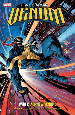 Paperback of Marvel Universe's All-New Venom comic book featuring Venom on the cover.