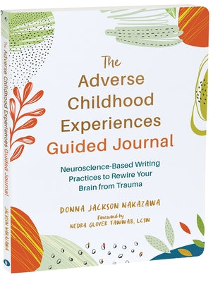 Paperback journal by New Harbinger Publications with a calming cover, designed for neuroscience-based writing to address childhood trauma.