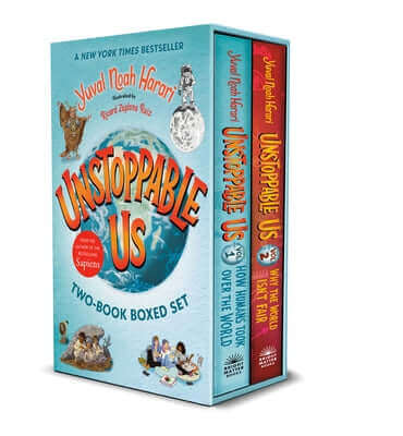 Unstoppable Us: The Two-Book Boxed Set: How Humans Took Over the World and Why the World Isn't Fair Hardcover Bright Matter Books