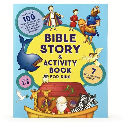 Bible Story and Activity Book for Kids (Little Sunbeams) Paperback Cottage Door Press