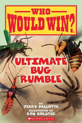 Paperback of Ultimate Bug Rumble Volume 17 by Scholastic Inc., featuring colorful bug illustrations on the cover.