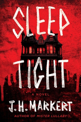 Paperback of "Sleep Tight" by Crooked Lane Books, showing the book cover with dark, mysterious artwork and title text.