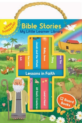 Bible Stories My Little Learner Library Board Book Cottage Door Press