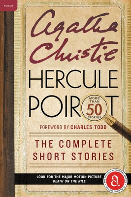 Paperback of Hercule Poirot: The Complete Short Stories by William Morrow & Co, featuring a book cover with classic detective imagery.