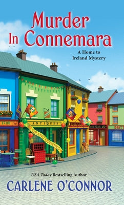 Mass market paperback of Murder in Connemara book by Kensington Publishing Corporation, featuring a cover with a mysterious Irish scene.