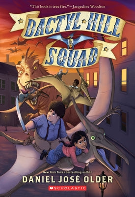 Paperback of Dactyl Hill Squad Volume 1 by Arthur A. Levine Books, showing the book cover with colorful dinosaur illustrations.