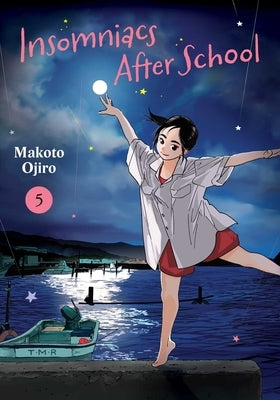 Paperback of Insomniacs After School, Vol. 5 manga by Viz Media, showing colorful cover art with characters in school uniforms.
