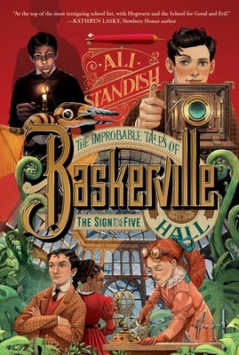 Paperback of The Improbable Tales of Baskerville Hall Book 2: The Sign of the Five by HarperCollins, showing the book cover with title and author.