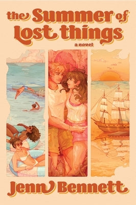 Paperback of The Summer of Lost Things by Avon A with a colorful cover featuring a summer landscape and a woman walking on the beach.
