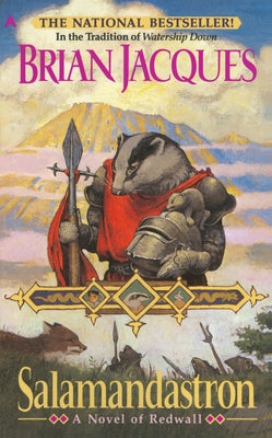 Cover of Salamandastron by Ace Books, mass market paperback with fantasy artwork and title prominently displayed.