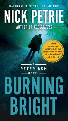 Burning Bright mass market paperback book by G.P. Putnam's Sons, featuring a colorful cover design.