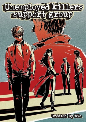 Paperback of Unemployed Killers Support Group by Titan Manga showing the front cover with dark, illustrated artwork.