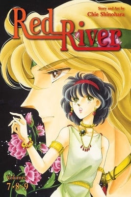 Red River 3-in-1 Edition Volume 3 paperback manga by Viz Media featuring colorful cover art and Japanese manga characters