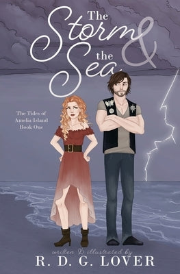 Paperback of The Storm & the Sea by 4pocalypse Arts, featuring cover art with stormy seas and ocean waves.