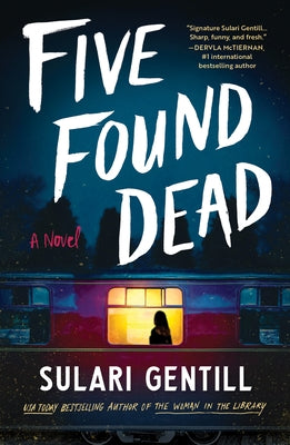 Paperback of "Five Found Dead" by Poisoned Pen Press featuring the book cover with dark and mysterious artwork.