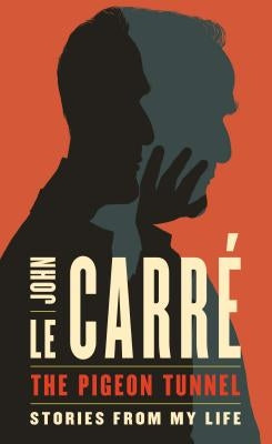 Large print paperback of The Pigeon Tunnel by Large Print Press, showing the book cover with title and author details.