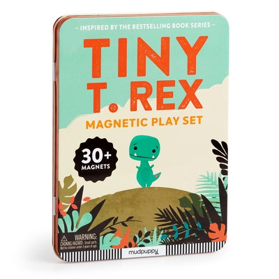 Tiny T.Rex Magnetic Play Set Board Games Galison