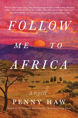 Paperback of "Follow Me to Africa" by Sourcebooks Landmark showing the book cover with African landscape artwork.