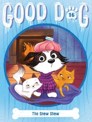 A paperback copy of The Snow Show by Little Simon featuring colorful winter-themed illustrations on the cover.