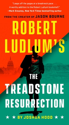 Mass market paperbound book titled "Robert Ludlum's The Treadstone Resurrection" by G.P. Putnam's Sons, with a cover featuring a mysterious design.