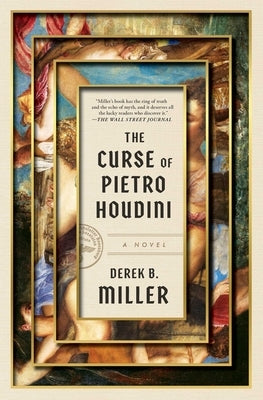 Paperback of The Curse of Pietro Houdini by Avid Reader Press and Simon & Schuster, featuring a book cover with dark, mysterious artwork.