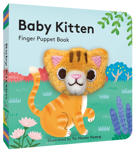 Baby Kitten: Finger Puppet Book: (Board Book with Plush Baby Cat, Best Baby Book for Newborns) Board Book Chronicle Books