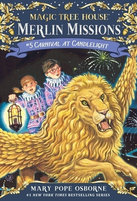 Paperback copy of Carnival at Candlelight by Random House Books for Young Readers, featuring colorful cover art.