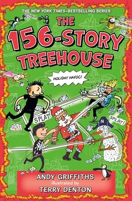 The 156-Story Treehouse: Holiday Havoc! Paperback Square Fish