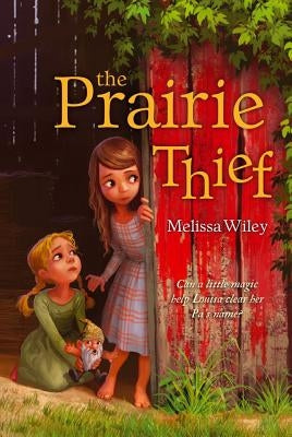 Paperback copy of "The Prairie Thief" by Margaret K. McElderry Books, showing the book cover with artwork and title.