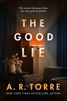 Paperback of "The Good Lie" by Thomas & Mercer featuring the book cover with title and author text visible.